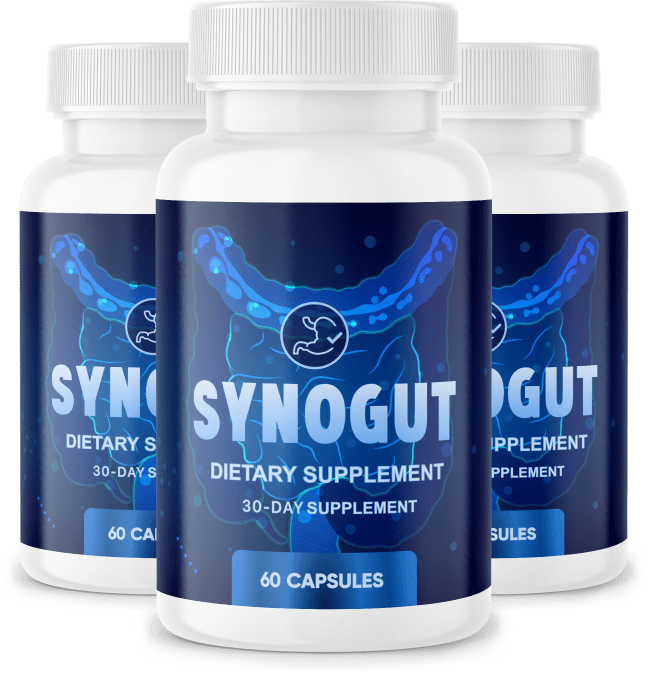 SynoGut 3 bottles